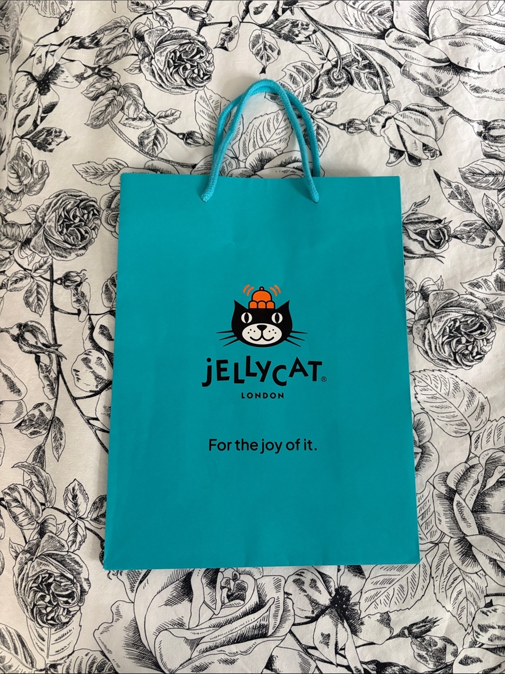 Jellycat Teal Blue Gift Bag